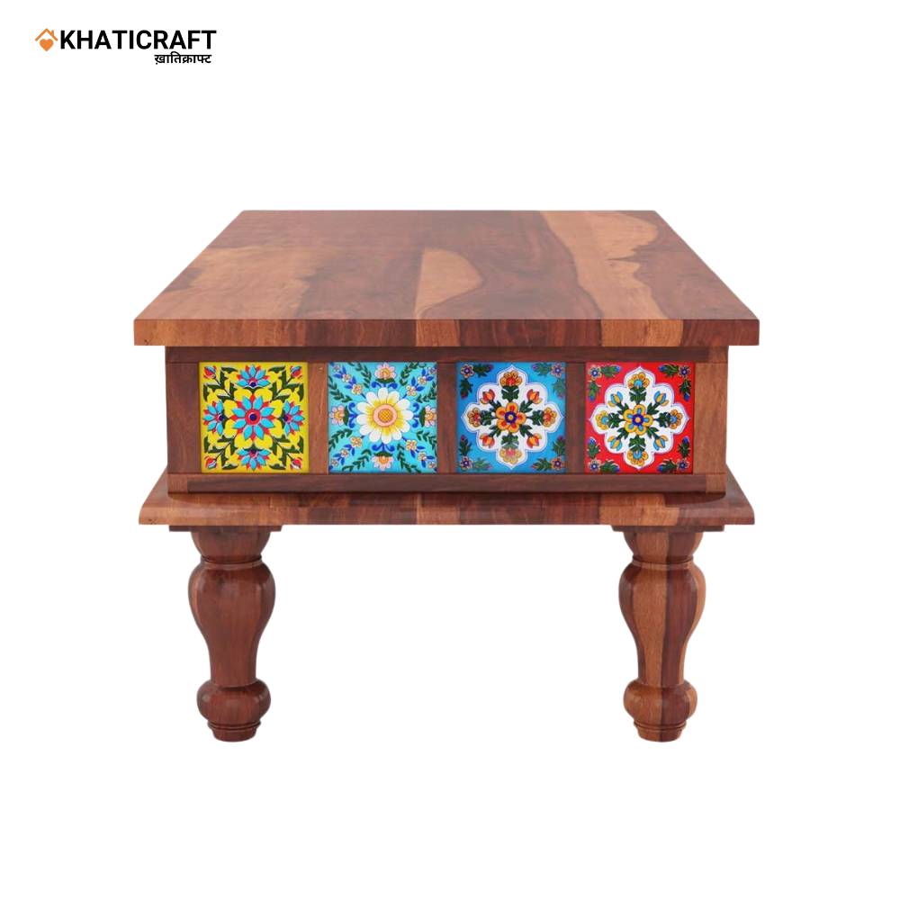 Chitra Solid Wood Sheesham Coffee Table