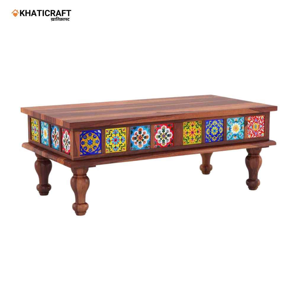 Chitra Solid Wood Sheesham Coffee Table
