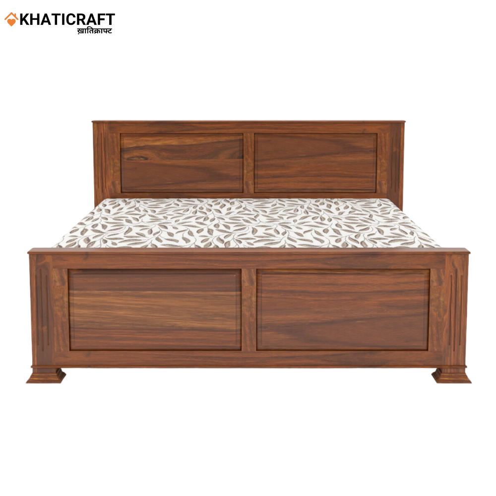 Viraj Solid Wood Sheesham Bed