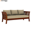 Netra Solid Wood Sheesham 3 Seater Sofa