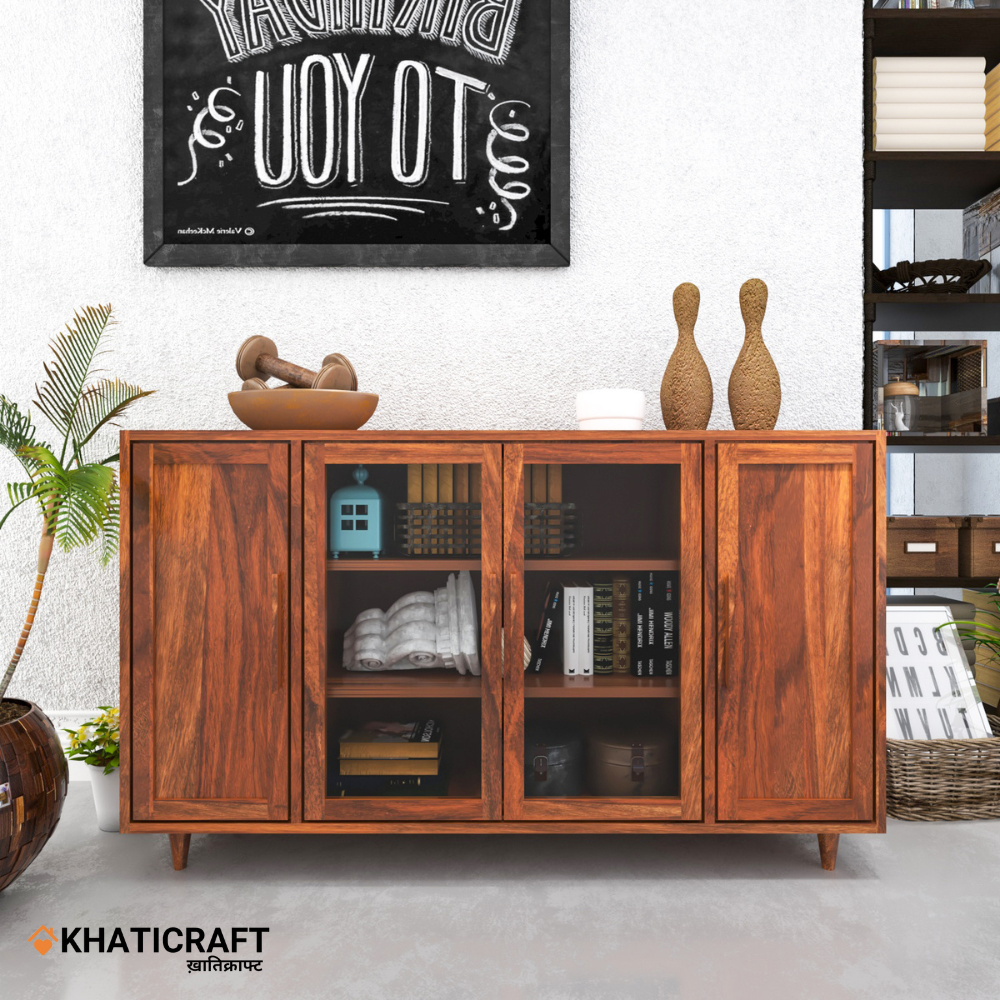 Naira Solid Wood Sheesham Sideboard