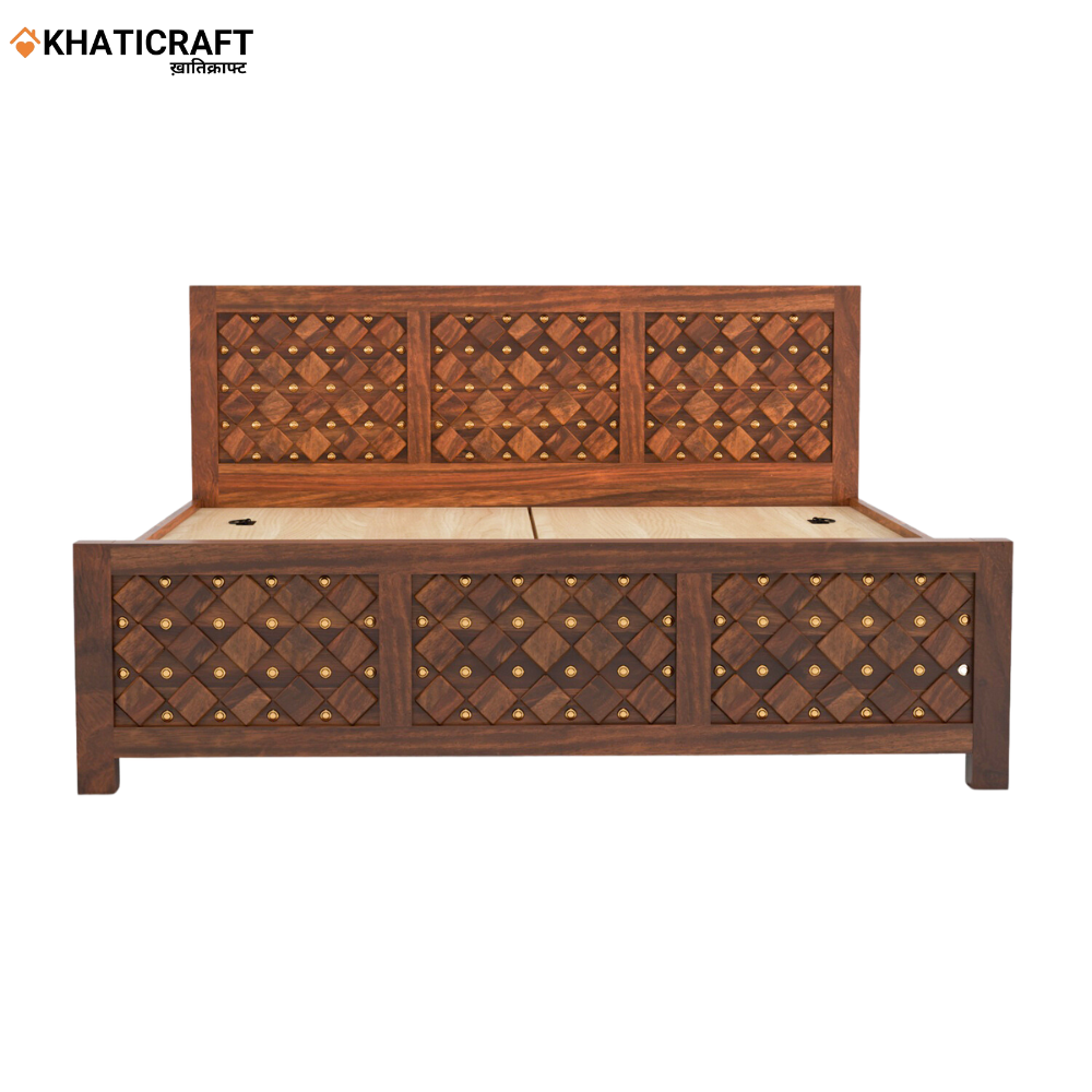 Giri Solid Wood Sheesham Bed