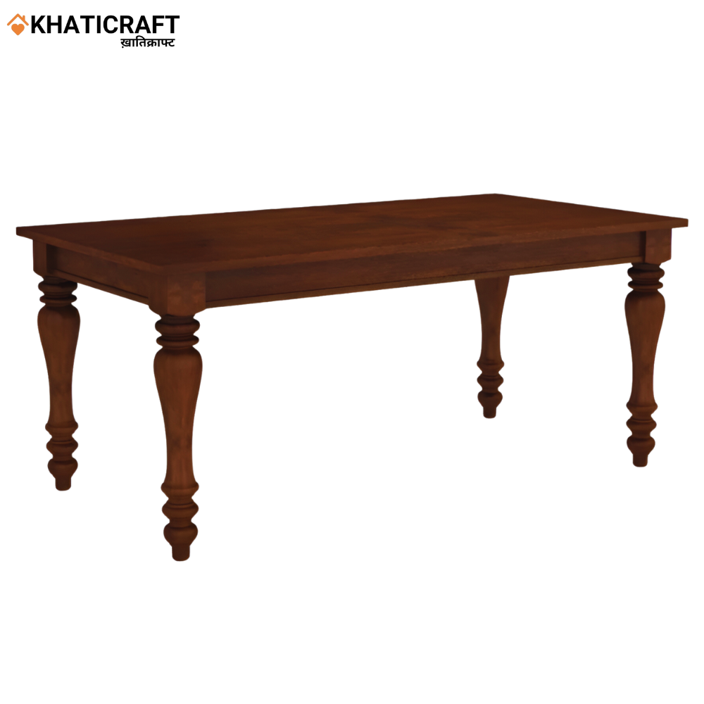 Kavya Kunj Solid Wood Sheesham 6 Seater Dining Set