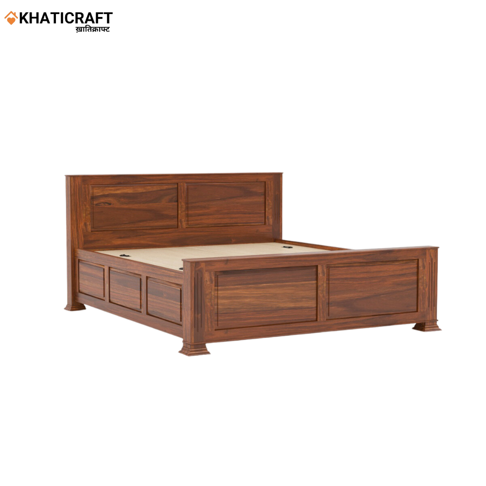 Viraj Solid Wood Sheesham Bed