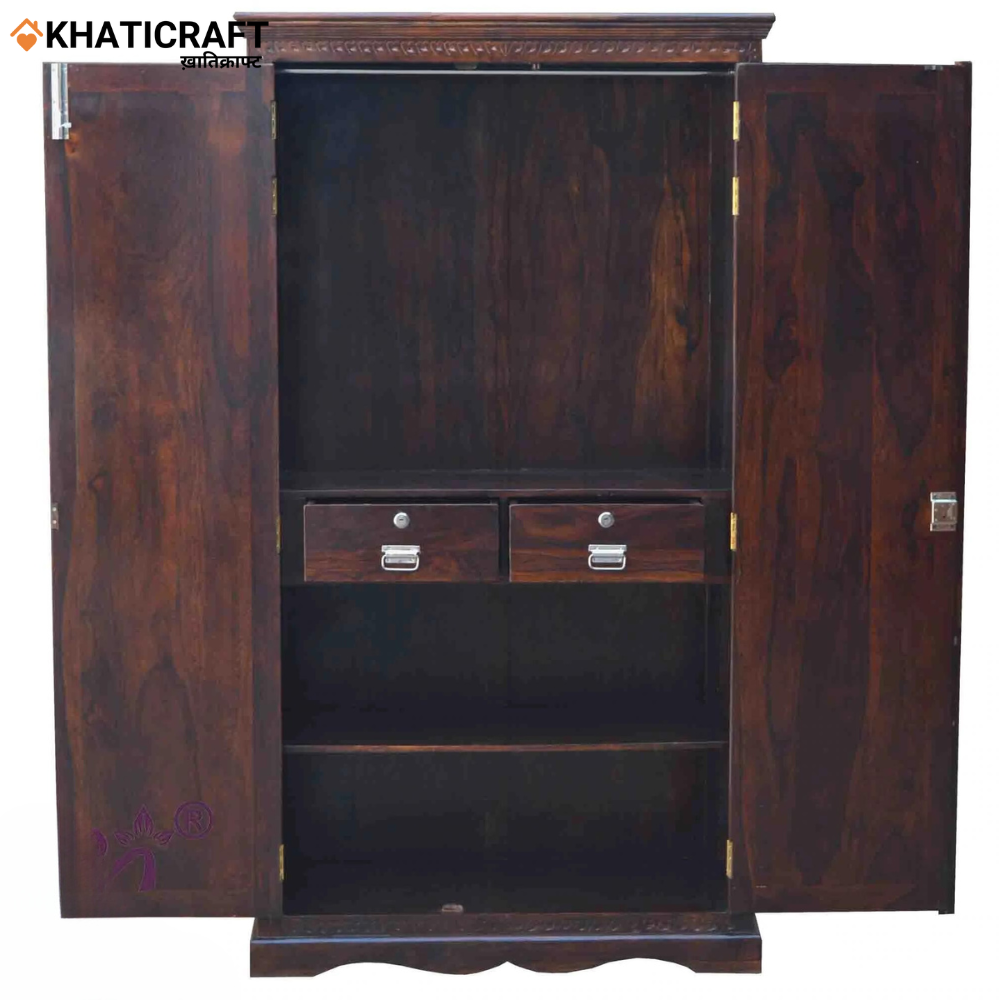 Tamra Solid Wood Sheesham Wardrobe