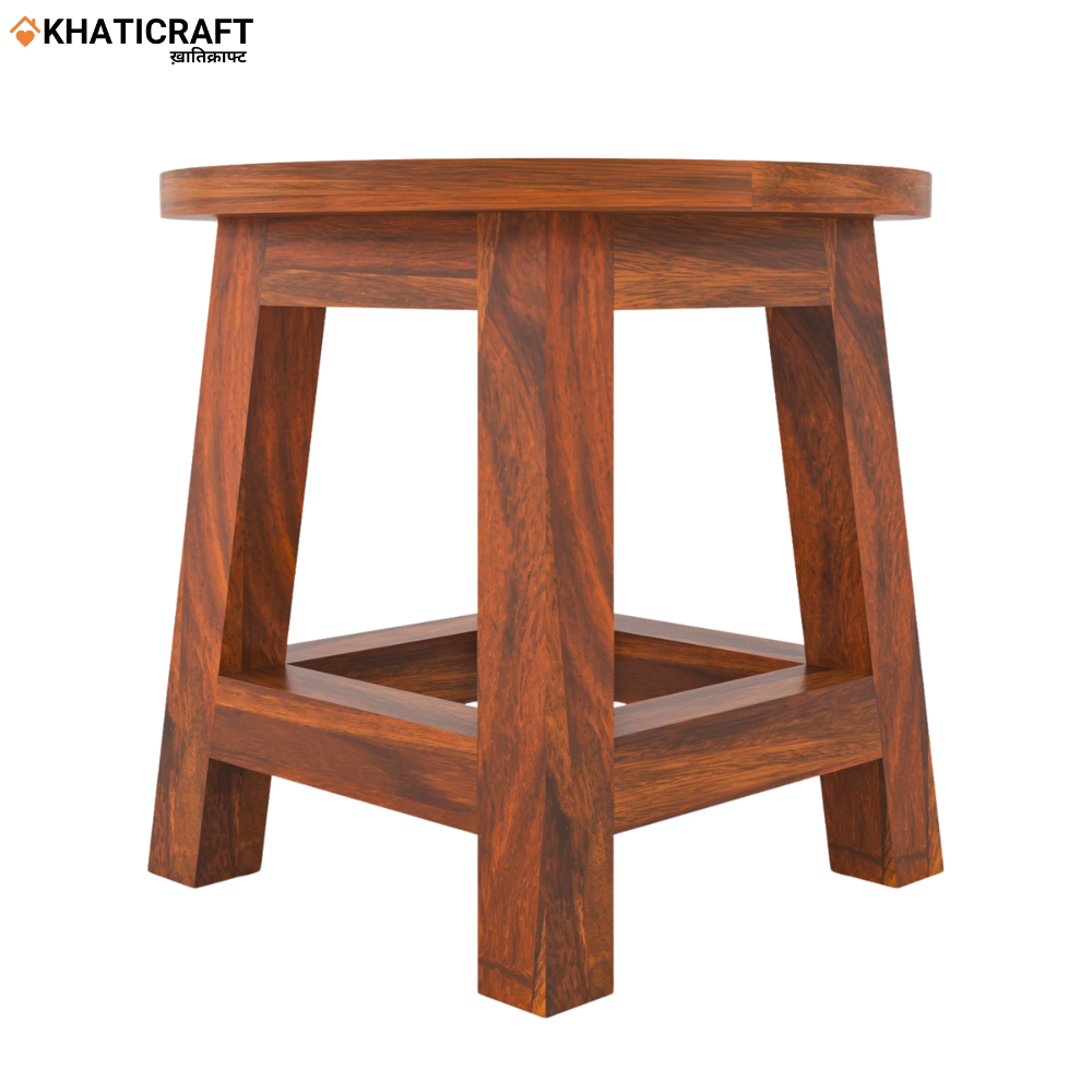 Chaita Solid Wood Sheesham Stool