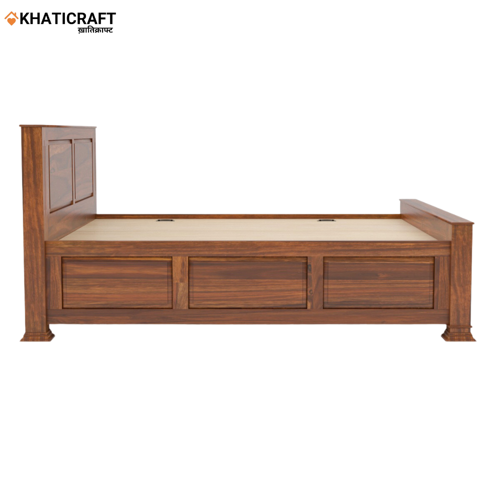 Viraj Solid Wood Sheesham Bed