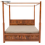 Stupa Solid Wood Sheesham Poster Bed