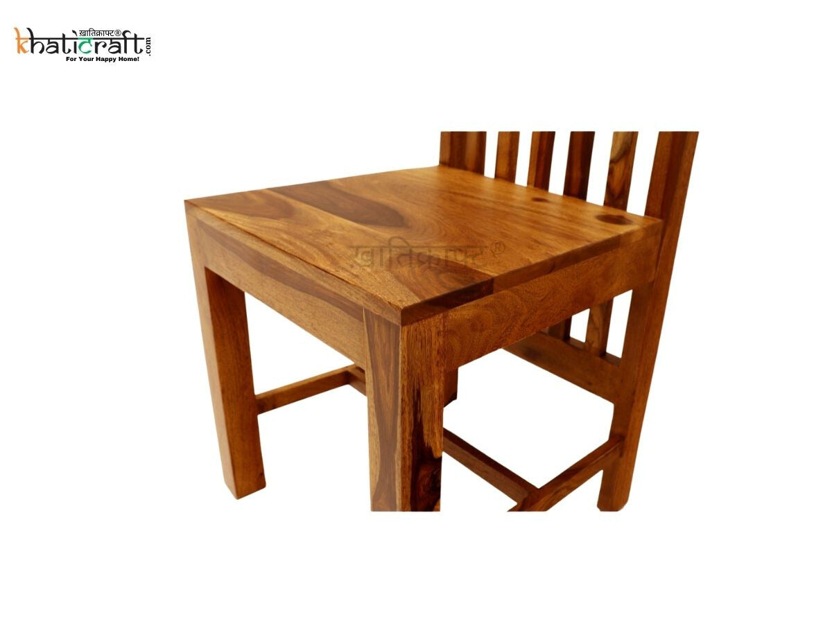 Mandal Chavi Solid Wood Sheesham 4 Seater Dining Set