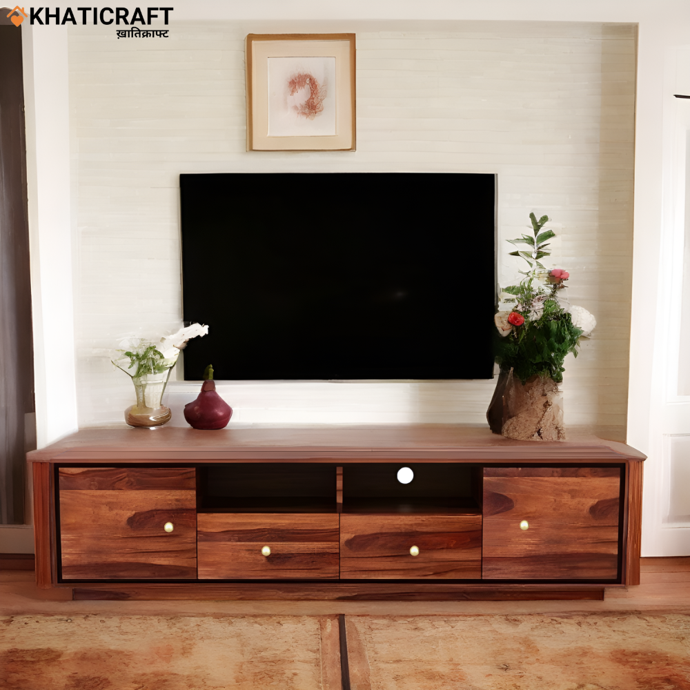 Buy Hina wooden TV cabinets online in India at best price – khaticraft