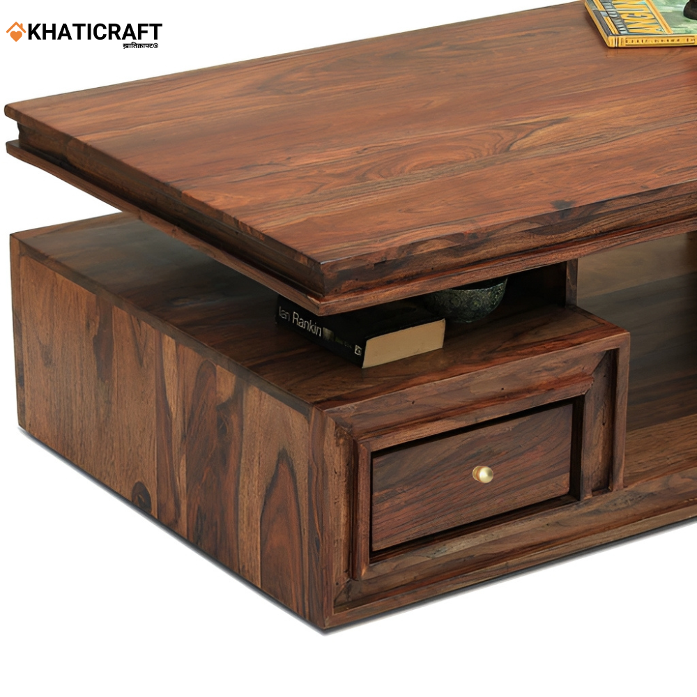 Ziya Solid Wood Sheesham Coffee Table