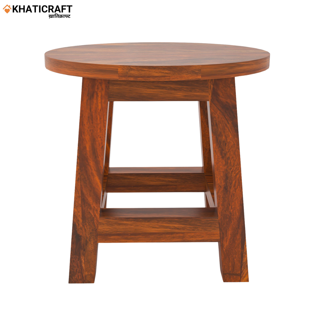 Chaita Solid Wood Sheesham Stool