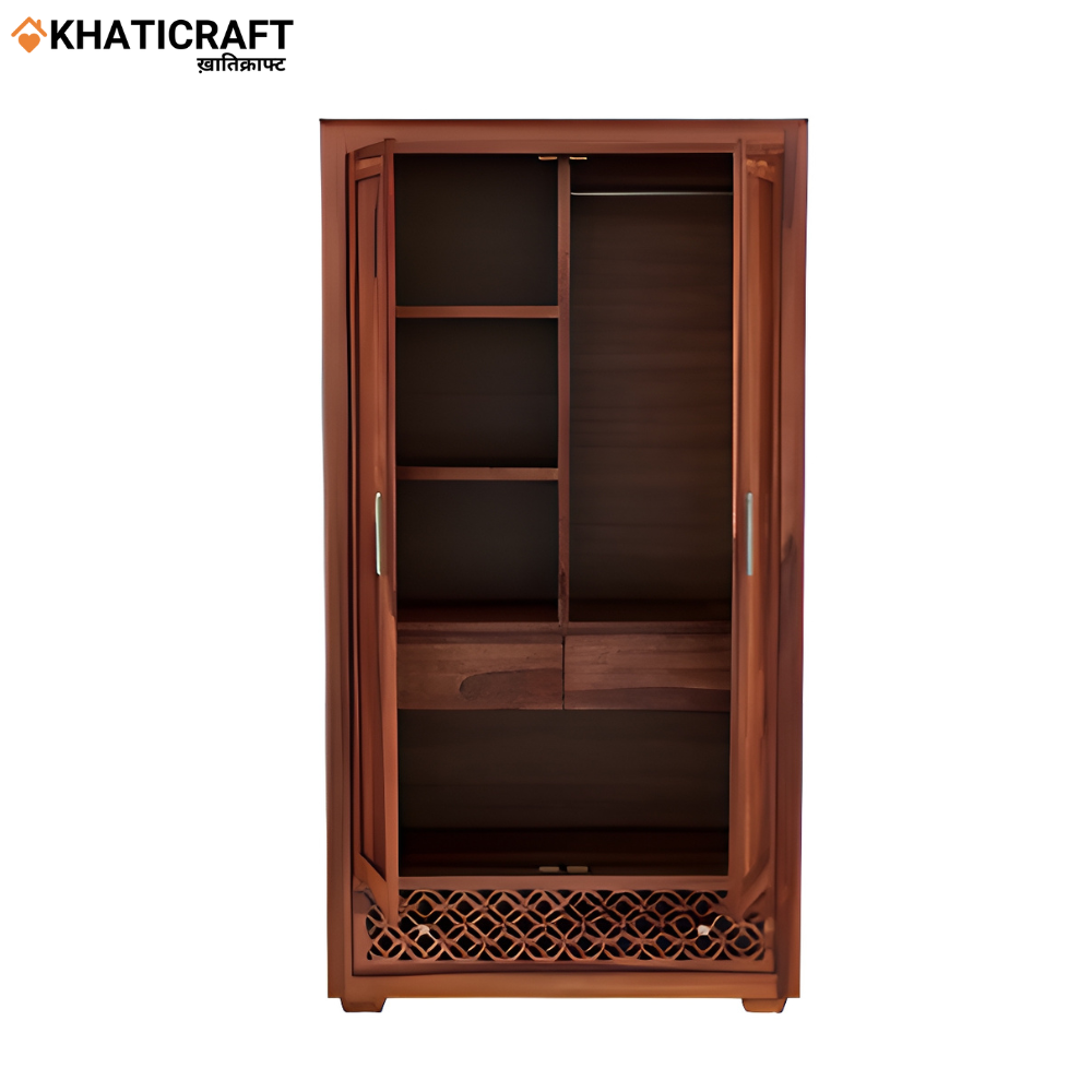 Mira Solid Wood Sheesham Wardrobe