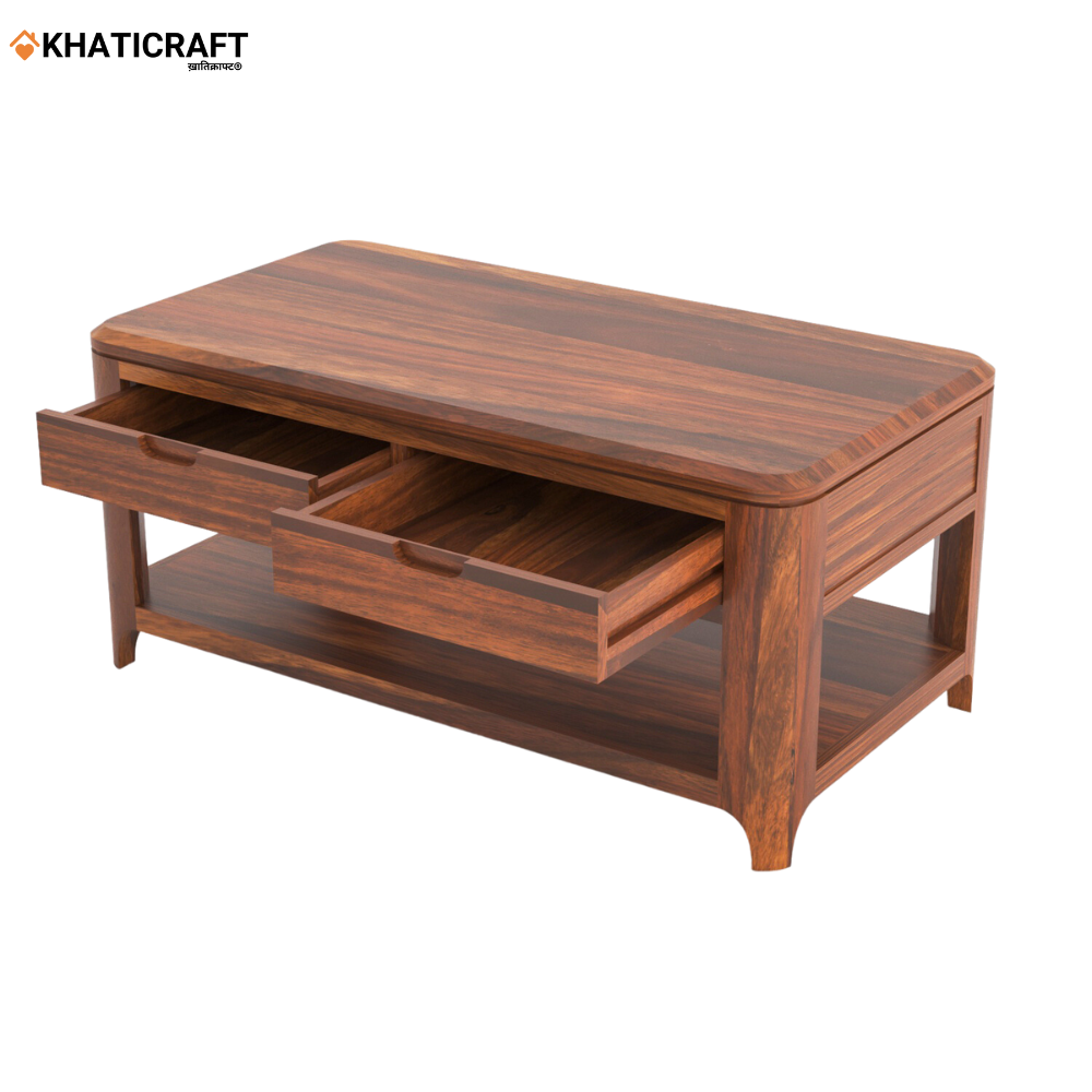 Rami Solid Wood Sheesham Coffee Table