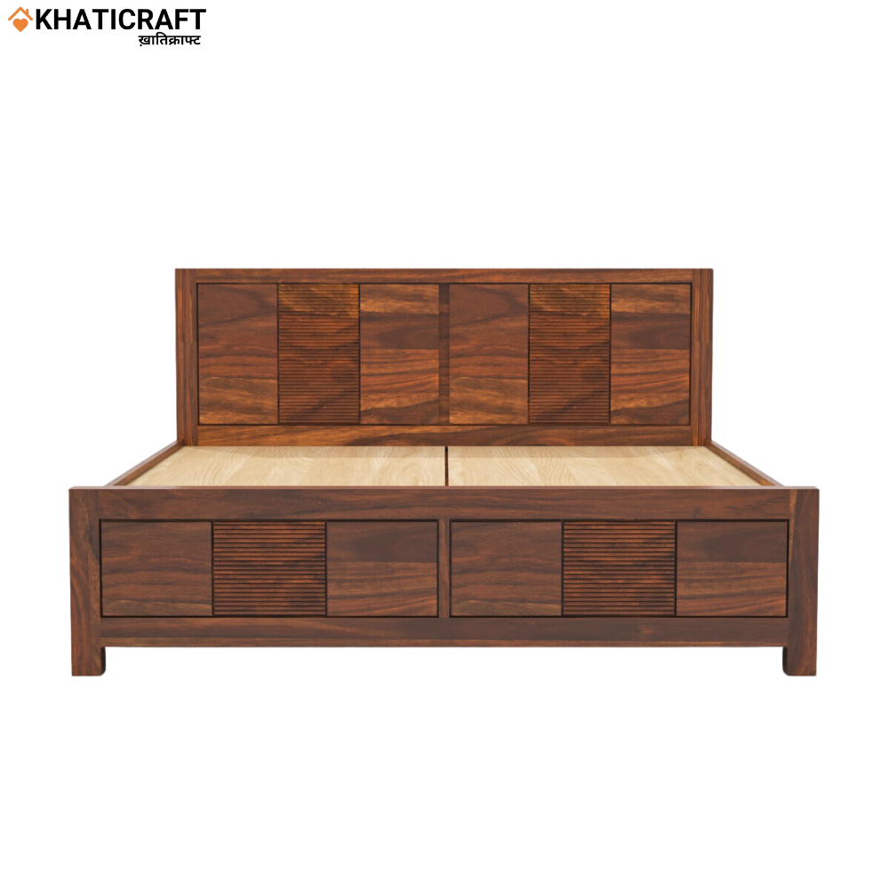 Amol Solid Wood Sheesham Bed