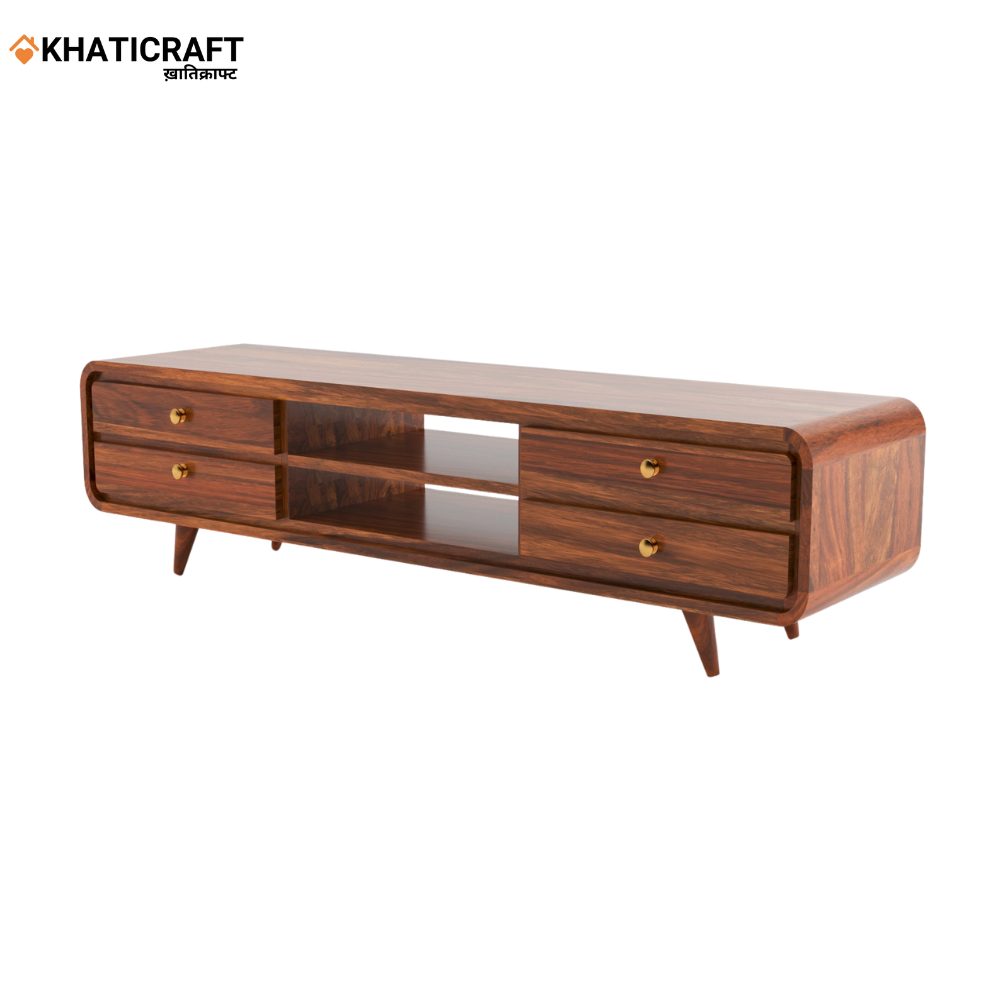 Chavi Solid Wood Sheesham TV Unit