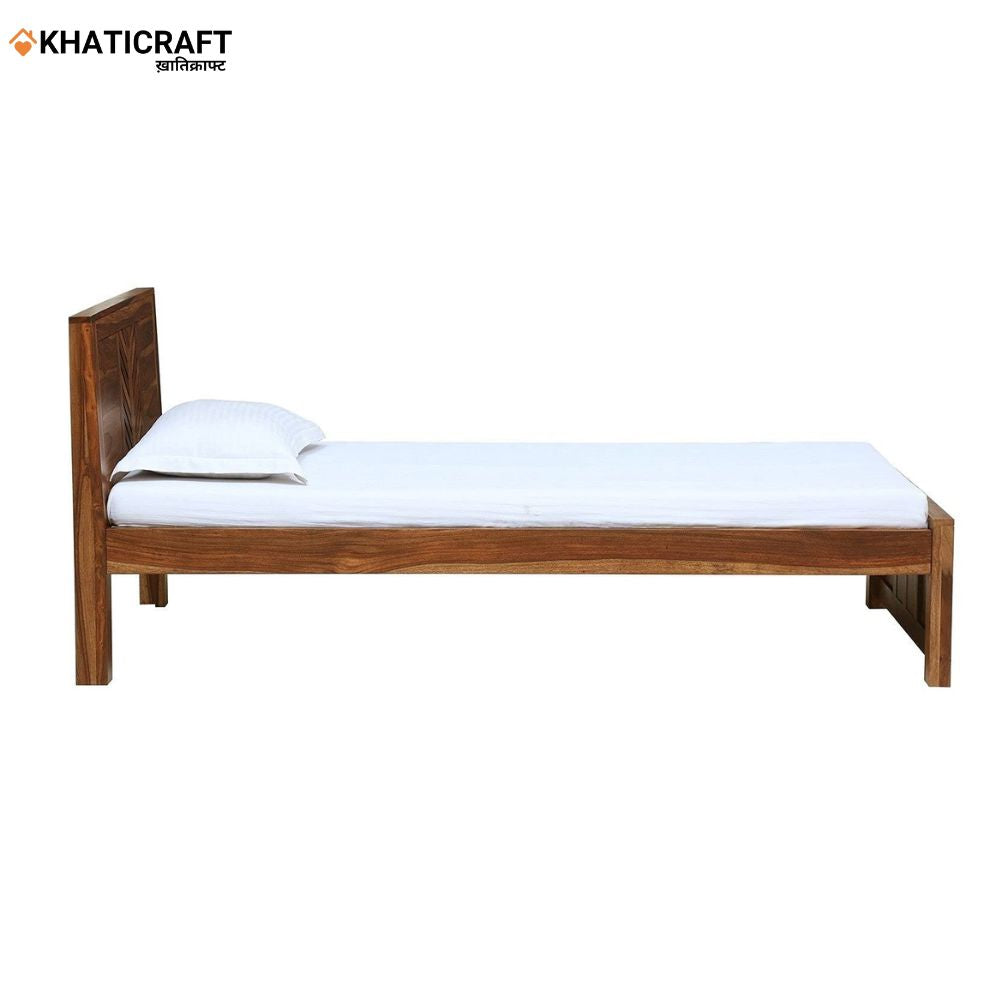 Antara Solid Wood Sheesham  Single Bed