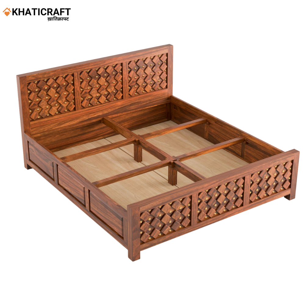 Giri Solid Wood Sheesham Bed