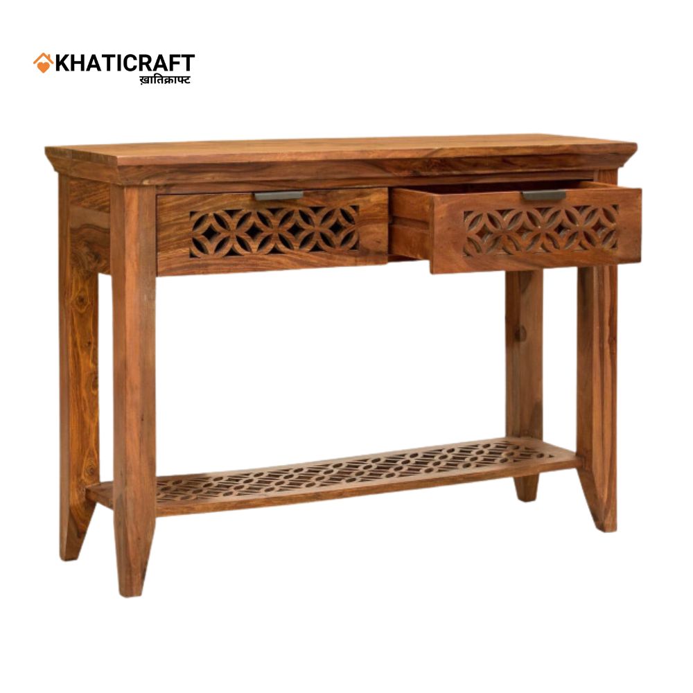 Mira Solid Wood Sheesham Console Table