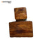 Rami Solid Wood Sheesham Nested Stool Set