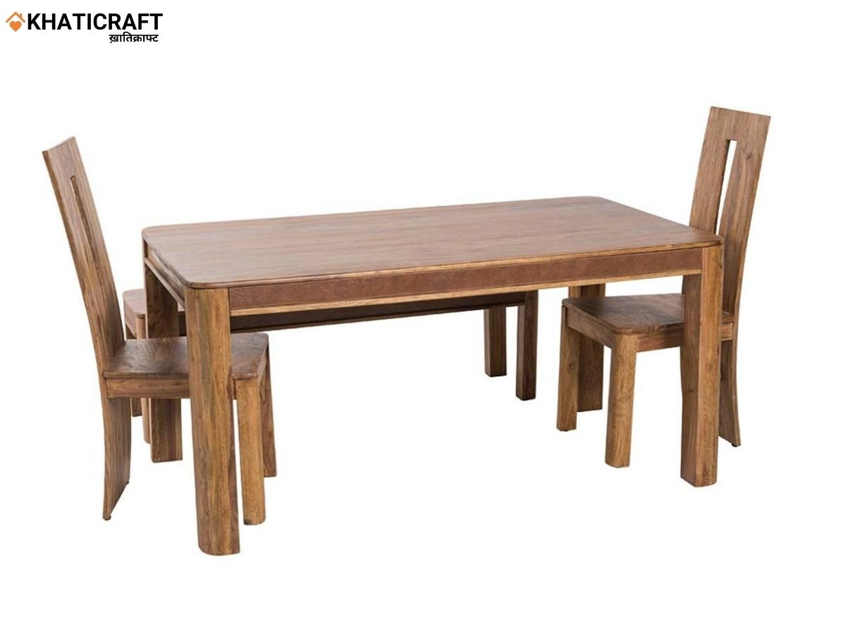 Rami Vina Solid Wood Sheesham 6 Seater Dining Set