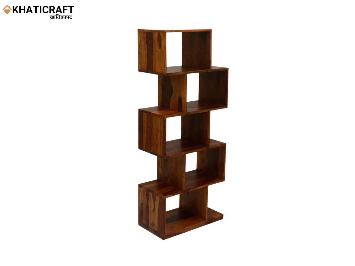 Aira-I Solid Wood Sheesham Bookshelf