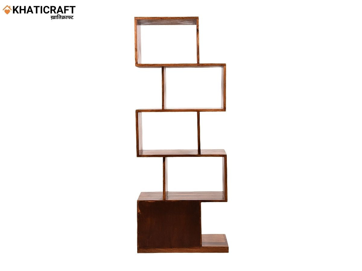 Aira-II Solid Wood Sheesham Bookshelf