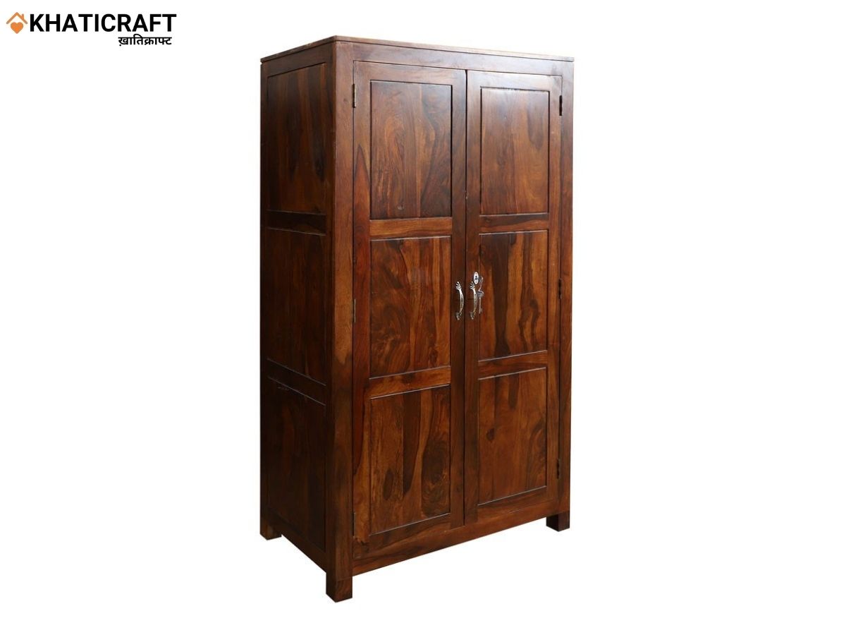 wooden wardrobe