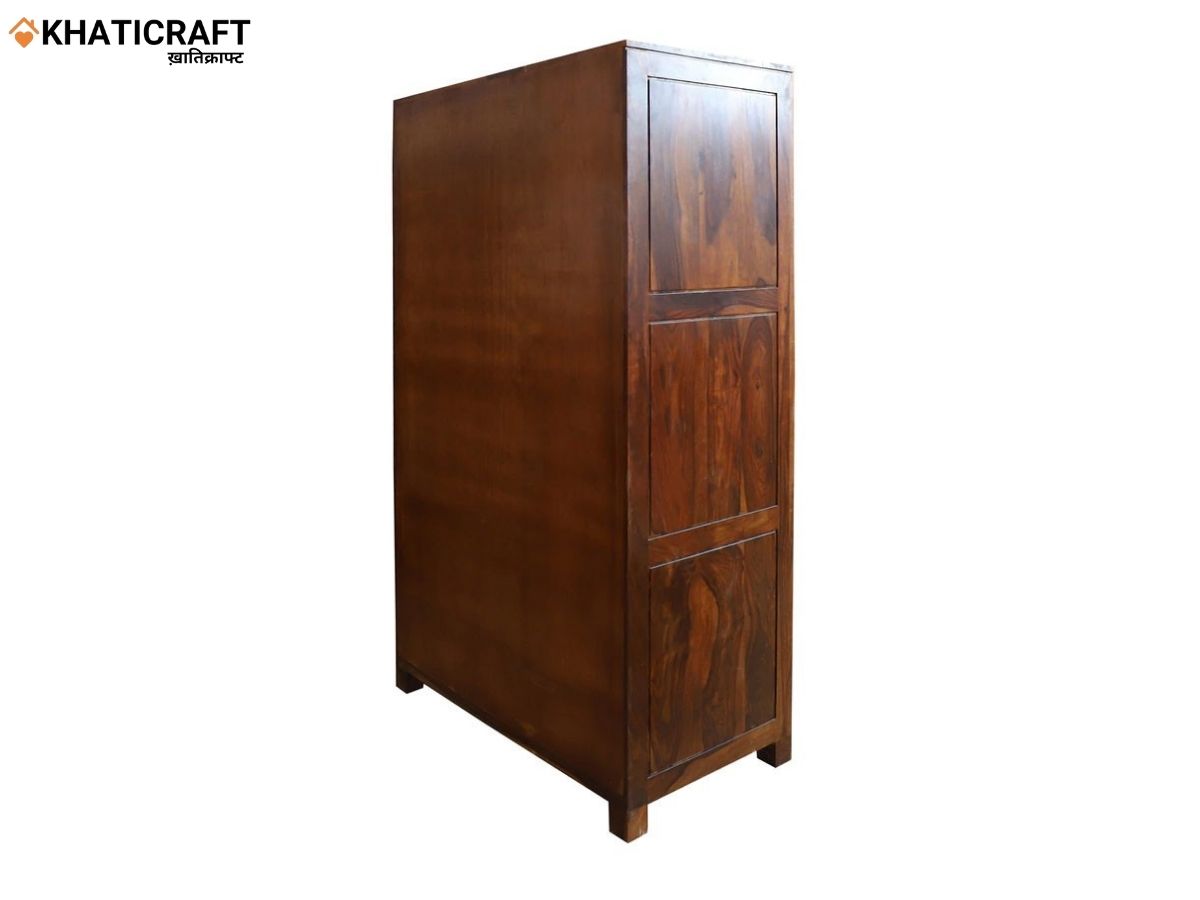 Hina Solid Wood Sheesham Wardrobe