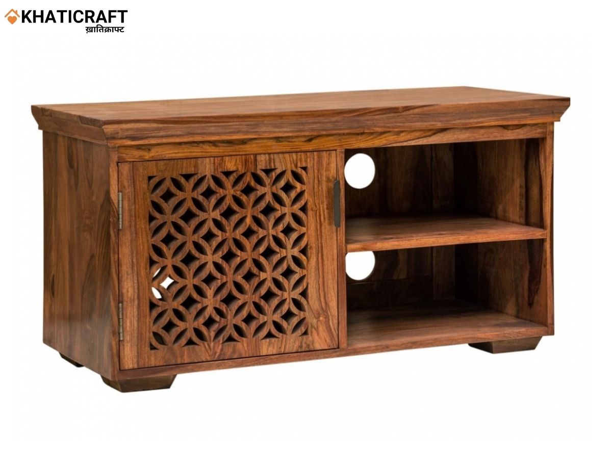 Mira Solid Wood Sheesham TV Cabinet