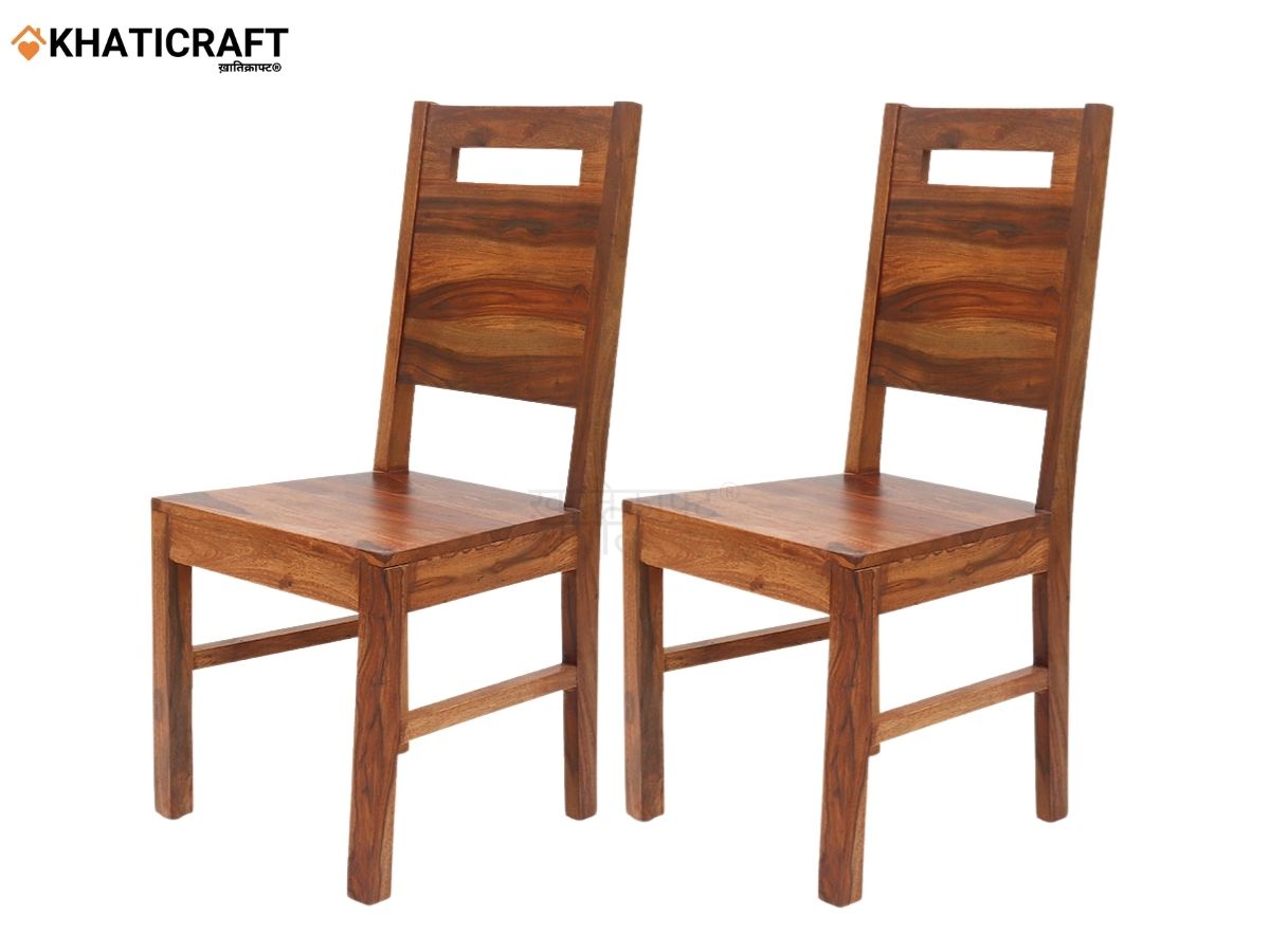 Niru Solid Wood Sheesham Chair Set