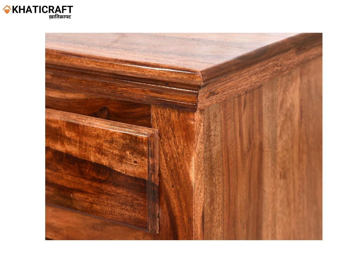 Nitya 5 Feet Solid Wood Sheesham Sideboard