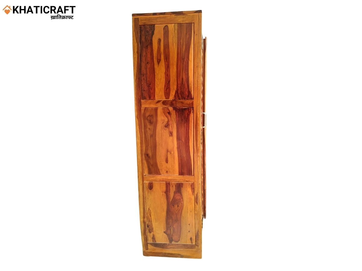 Stupa Solid Wood Sheesham Wardrobe