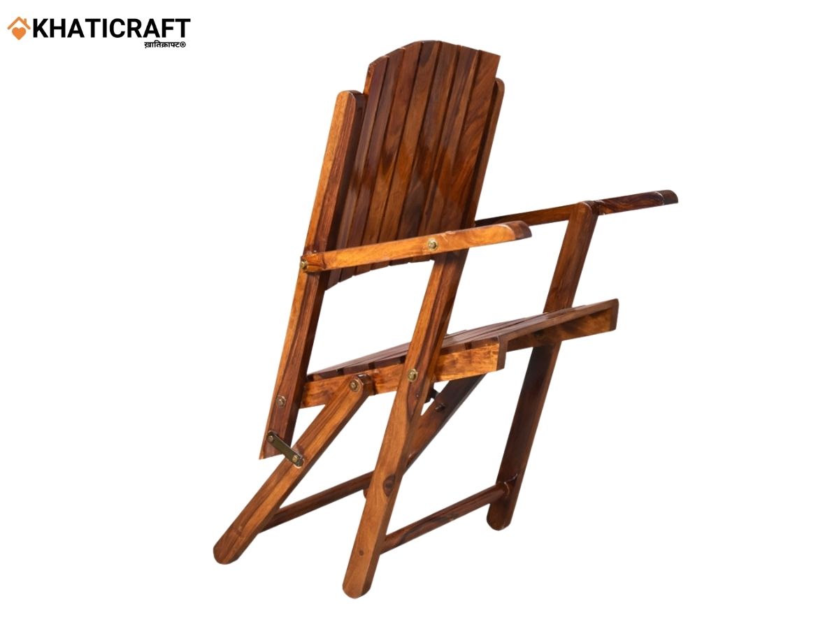 Vina Sheesham Wood Folding Chair