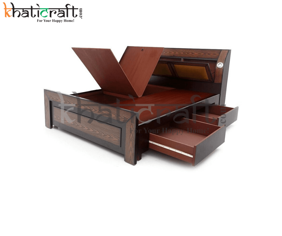 Buy Elegant and Durable Double Beds in Kriti Nagar From Khaticraft