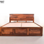 Rami Solid Wood Sheesham Bed