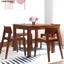 Hina Rami Solid Wood Sheesham 4 Seater Dining Set