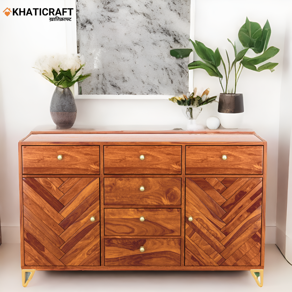  Solid Wood Sheesham Sideboard