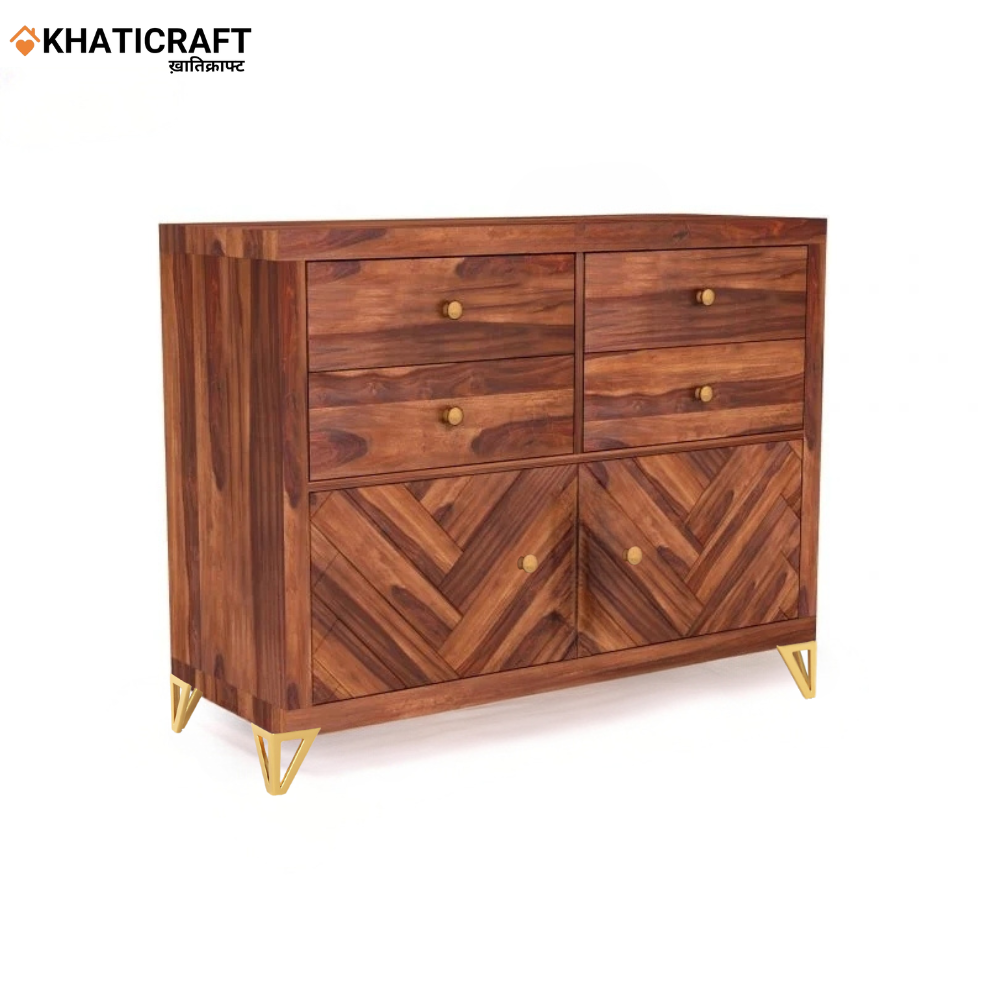 Antara Solid Wood Sheesham Chest of Drawer