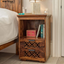 Mira Solid Wood Sheesham Bedside Table