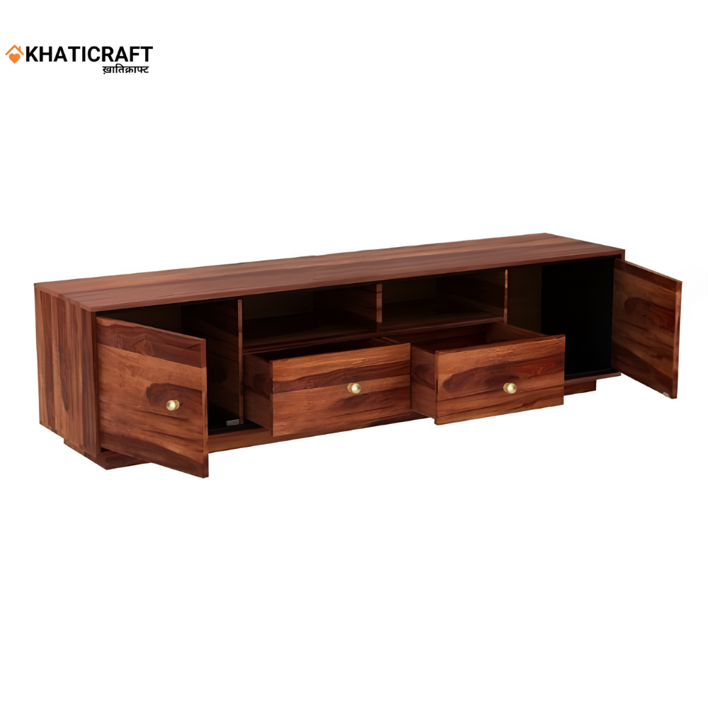 Hina Solid Wood Sheesham TV Cabinet