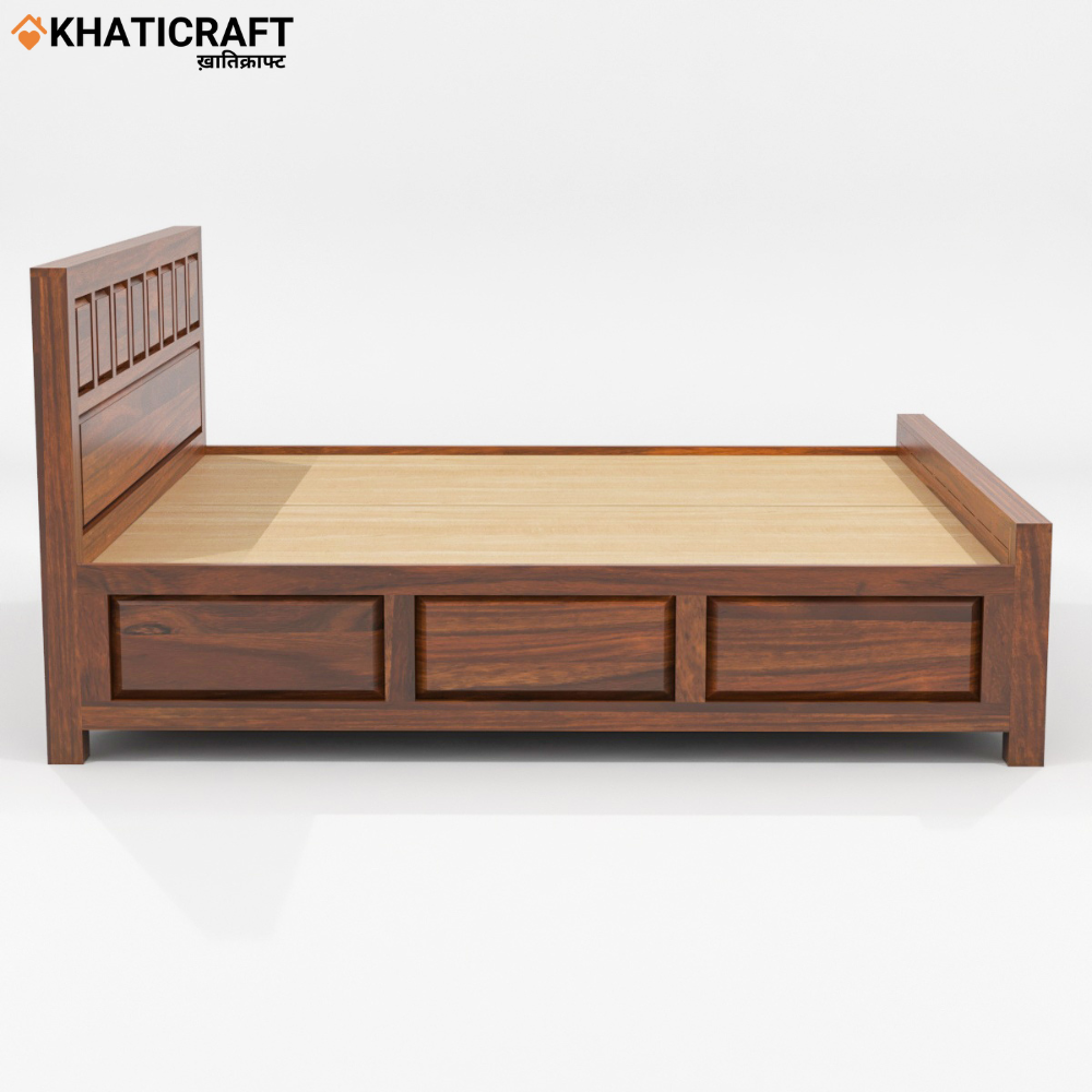 Nitya Solid Wood Sheesham Bed