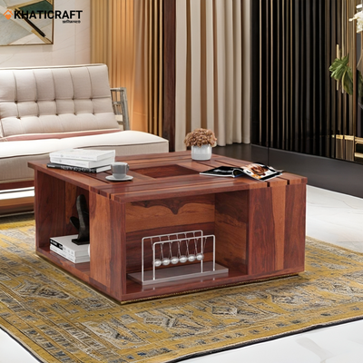 Solid Wood Sheesham Coffee Table