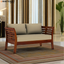 Netra Solid Wood Sheesham 2 Seater Sofa