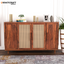 Naira Solid Wood Sheesham Sideboard With Rattan