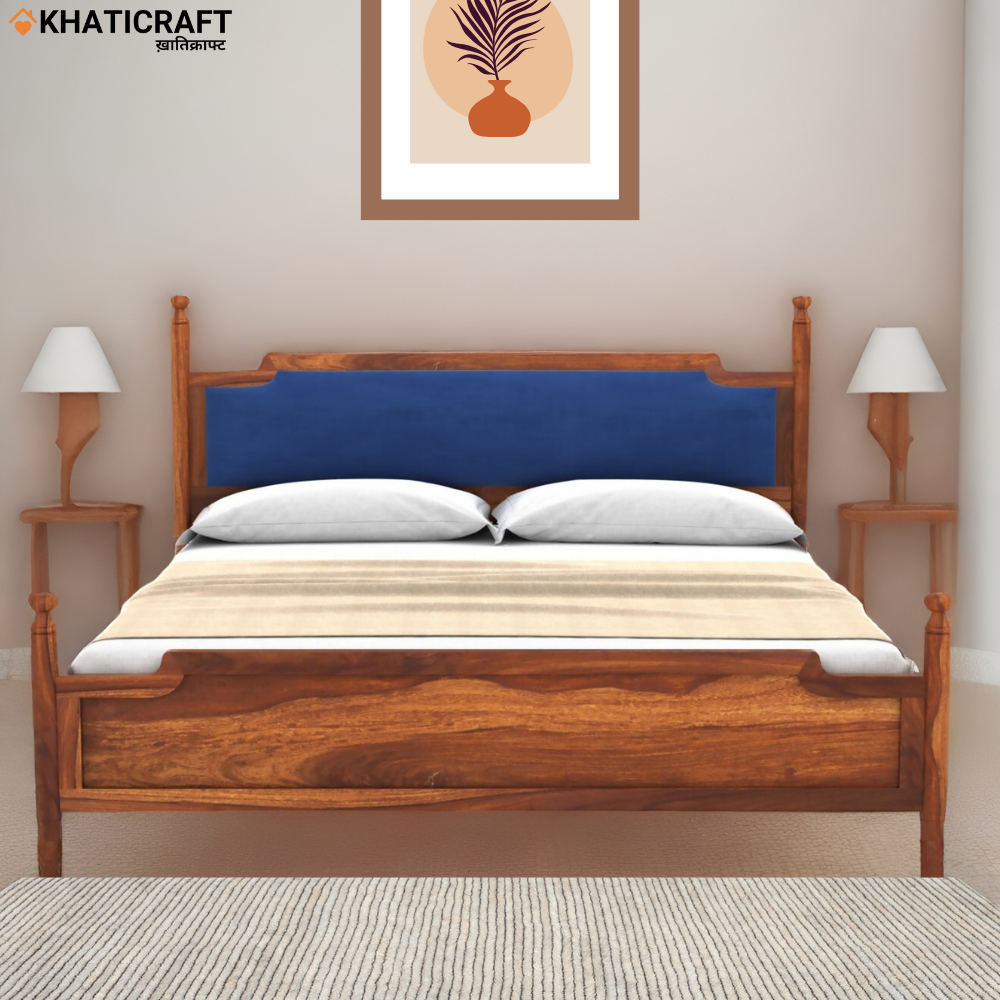 Kunj Solid Wood Sheesham Bed