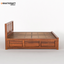 Hina Solid Wood Sheesham Bed
