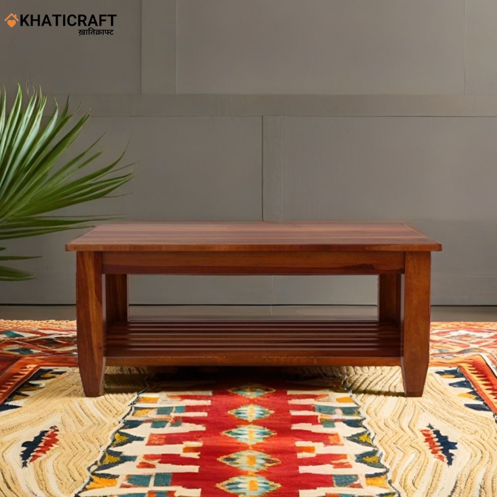 Dhara Solid Wood Sheesham Coffee Table