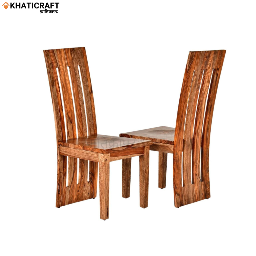 Rami Hana Solid Wood Sheesham 4 Seater Dining Set