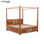 Chitra Solid Wood Sheesham Poster Bed